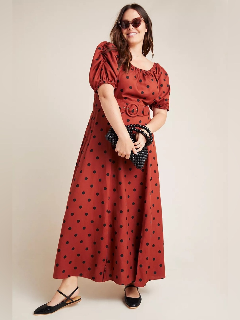 NWT Maeve Anthropologie Lucienne Off-The-Shoulder Maxi Dress- Size 8 - Picture 5 of 16